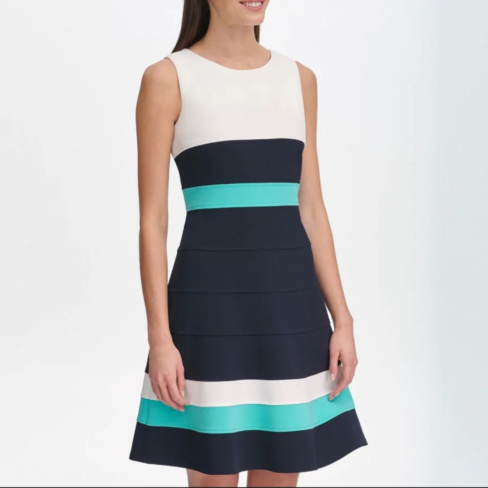 Tommy Hilfiger color block dress